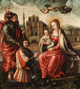 The Virgin of Cristóbal Colón by Unbekannt Unbekannt